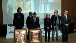 Medailles Fiels Cedric Villani et Ngo Bao Chau Universite Bejaia en Hommage Maurice Audin 08 Decembre 2018 261