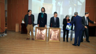 Medailles Fiels Cedric Villani et Ngo Bao Chau Universite Bejaia en Hommage Maurice Audin 08 Decembre 2018 265