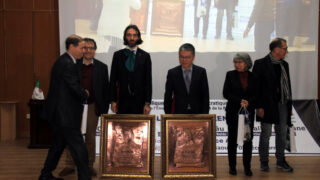 Medailles Fiels Cedric Villani et Ngo Bao Chau Universite Bejaia en Hommage Maurice Audin 08 Decembre 2018 268