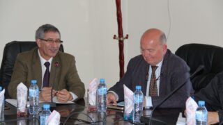 Visite Ambassadeur CROATIE Universite Bejaia 23 Janvier 2018 01