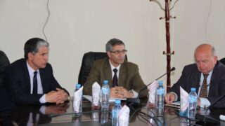 Visite Ambassadeur CROATIE Universite Bejaia 23 Janvier 2018 17
