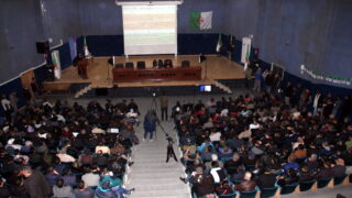 Conference M BOUCHACHI Mustapha Universite Bejaia Situation Politique Perspectives 6 Avril 2019 001