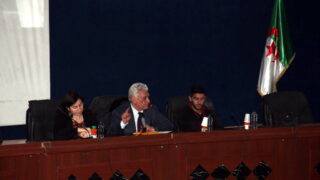 Conference M BOUCHACHI Mustapha Universite Bejaia Situation Politique Perspectives 6 Avril 2019 010