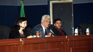 Conference M BOUCHACHI Mustapha Universite Bejaia Situation Politique Perspectives 6 Avril 2019 012