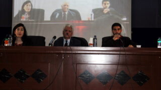 Conference M BOUCHACHI Mustapha Universite Bejaia Situation Politique Perspectives 6 Avril 2019 017