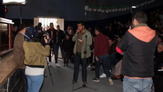 Conference M BOUCHACHI Mustapha Universite Bejaia Situation Politique Perspectives 6 Avril 2019 032