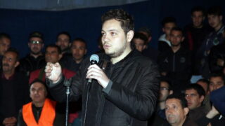 Conference M BOUCHACHI Mustapha Universite Bejaia Situation Politique Perspectives 6 Avril 2019 034