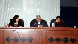 Conference M BOUCHACHI Mustapha Universite Bejaia Situation Politique Perspectives 6 Avril 2019 052