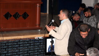 Conference M BOUCHACHI Mustapha Universite Bejaia Situation Politique Perspectives 6 Avril 2019 053