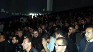 Conference M BOUCHACHI Mustapha Universite Bejaia Situation Politique Perspectives 6 Avril 2019 054