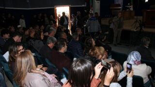 Conference M BOUCHACHI Mustapha Universite Bejaia Situation Politique Perspectives 6 Avril 2019 074