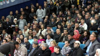 Conference M BOUCHACHI Mustapha Universite Bejaia Situation Politique Perspectives 6 Avril 2019 080