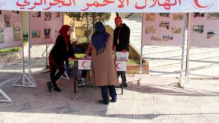 Semaine de environnement universite Bejaia croissant rouge Algerien comite communal de Bejaia 10 14 mars 2017 071