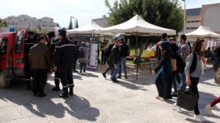 Semaine de environnement universite Bejaia croissant rouge Algerien comite communal de Bejaia 10 14 mars 2017 081