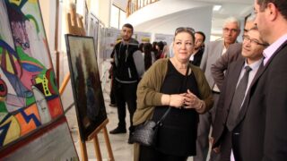 Celebration du printemps berbere Universite Bejaia 19 Avril 2017 007