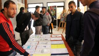 Celebration du printemps berbere Universite Bejaia 19 Avril 2017 033