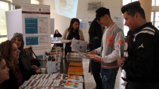 Portes ouvertes au lyceens Universite A MIRA Bejaia 11 12 Avril 2018 002