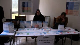 Portes ouvertes au lyceens Universite A MIRA Bejaia 11 12 Avril 2018 005