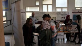 Portes ouvertes au lyceens Universite A MIRA Bejaia 11 12 Avril 2018 008