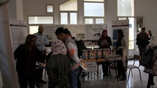 Portes ouvertes au lyceens Universite A MIRA Bejaia 11 12 Avril 2018 009