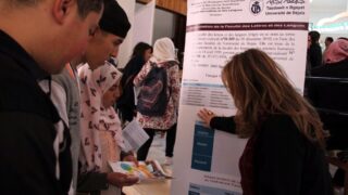 Portes ouvertes au lyceens Universite A MIRA Bejaia 11 12 Avril 2018 010