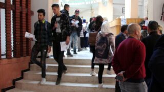 Portes ouvertes au lyceens Universite A MIRA Bejaia 11 12 Avril 2018 013