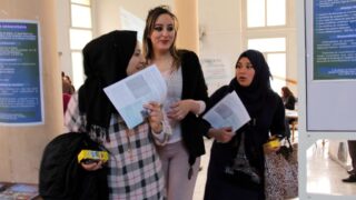 Portes ouvertes au lyceens Universite A MIRA Bejaia 11 12 Avril 2018 016