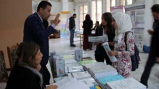 Portes ouvertes au lyceens Universite A MIRA Bejaia 11 12 Avril 2018 028