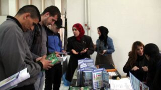 Portes ouvertes au lyceens Universite A MIRA Bejaia 11 12 Avril 2018 035