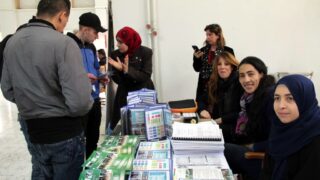 Portes ouvertes au lyceens Universite A MIRA Bejaia 11 12 Avril 2018 036