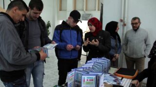 Portes ouvertes au lyceens Universite A MIRA Bejaia 11 12 Avril 2018 037