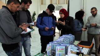 Portes ouvertes au lyceens Universite A MIRA Bejaia 11 12 Avril 2018 038