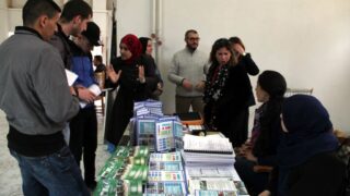 Portes ouvertes au lyceens Universite A MIRA Bejaia 11 12 Avril 2018 041