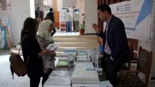 Portes ouvertes au lyceens Universite A MIRA Bejaia 11 12 Avril 2018 044