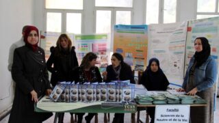 Portes ouvertes au lyceens Universite A MIRA Bejaia 11 12 Avril 2018 046