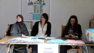 Portes ouvertes au lyceens Universite A MIRA Bejaia 11 12 Avril 2018 057