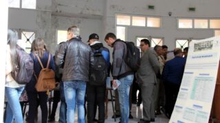 Portes ouvertes au lyceens Universite A MIRA Bejaia 11 12 Avril 2018 058