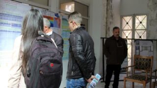 Portes ouvertes au lyceens Universite A MIRA Bejaia 11 12 Avril 2018 059