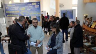 Portes ouvertes au lyceens Universite A MIRA Bejaia 11 12 Avril 2018 061