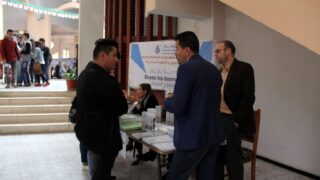 Portes ouvertes au lyceens Universite A MIRA Bejaia 11 12 Avril 2018 066