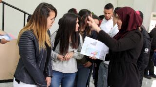 Portes ouvertes au lyceens Universite A MIRA Bejaia 11 12 Avril 2018 070