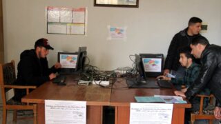 Portes ouvertes au lyceens Universite A MIRA Bejaia 11 12 Avril 2018 078