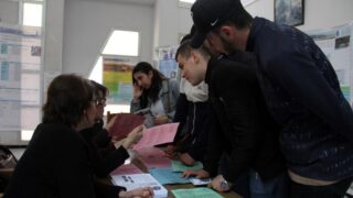 Portes ouvertes au lyceens Universite A MIRA Bejaia 11 12 Avril 2018 084