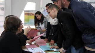 Portes ouvertes au lyceens Universite A MIRA Bejaia 11 12 Avril 2018 086