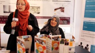 Portes ouvertes au lyceens Universite A MIRA Bejaia 11 12 Avril 2018 087