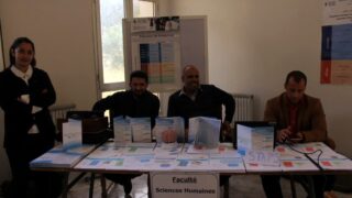 Portes ouvertes au lyceens Universite A MIRA Bejaia 11 12 Avril 2018 089