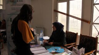 Portes ouvertes au lyceens Universite A MIRA Bejaia 11 12 Avril 2018 090