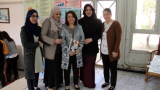 Portes ouvertes au lyceens Universite A MIRA Bejaia 11 12 Avril 2018 098