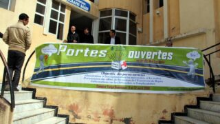 Portes ouvertes au lyceens Universite A MIRA Bejaia 11 12 Avril 2018 104