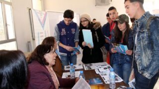 Portes ouvertes sur l universite au profit des futurs bacheliers Universite Bejaia 04 Fev 2017 075